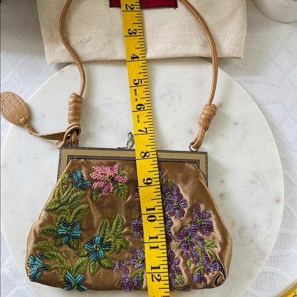 Valentino Garavani Rhinestone Silk Evening Bag - Picture 14 of 15